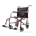 Acier en aluminium de fauteuil roulant manuel pliable avec la couleur multi